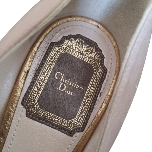 Authentic. Christian Dior Lolita Peep Toe Pumps Euro 39 US 9 - Picture 4 of 16